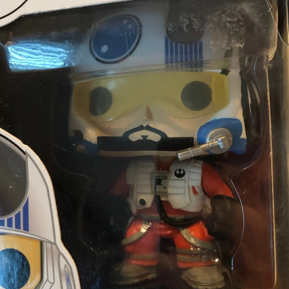 Pop Star Wars Snap Wexley Red and Blue Vinyl Figure